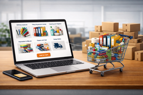 המדריך המלא להזמנת ציוד משרדי אונליין: איך לחסוך זמן וכסף לעסק שלכם