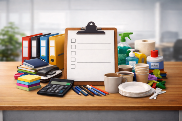 רשימת ציוד משרדי: המדריך המלא לניהול משרד מסודר ויעיל